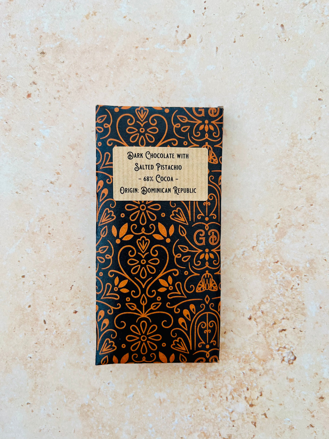 Limited Release: Dark Chocolate 68% with Salted Pistachio - Secret Selection No.1